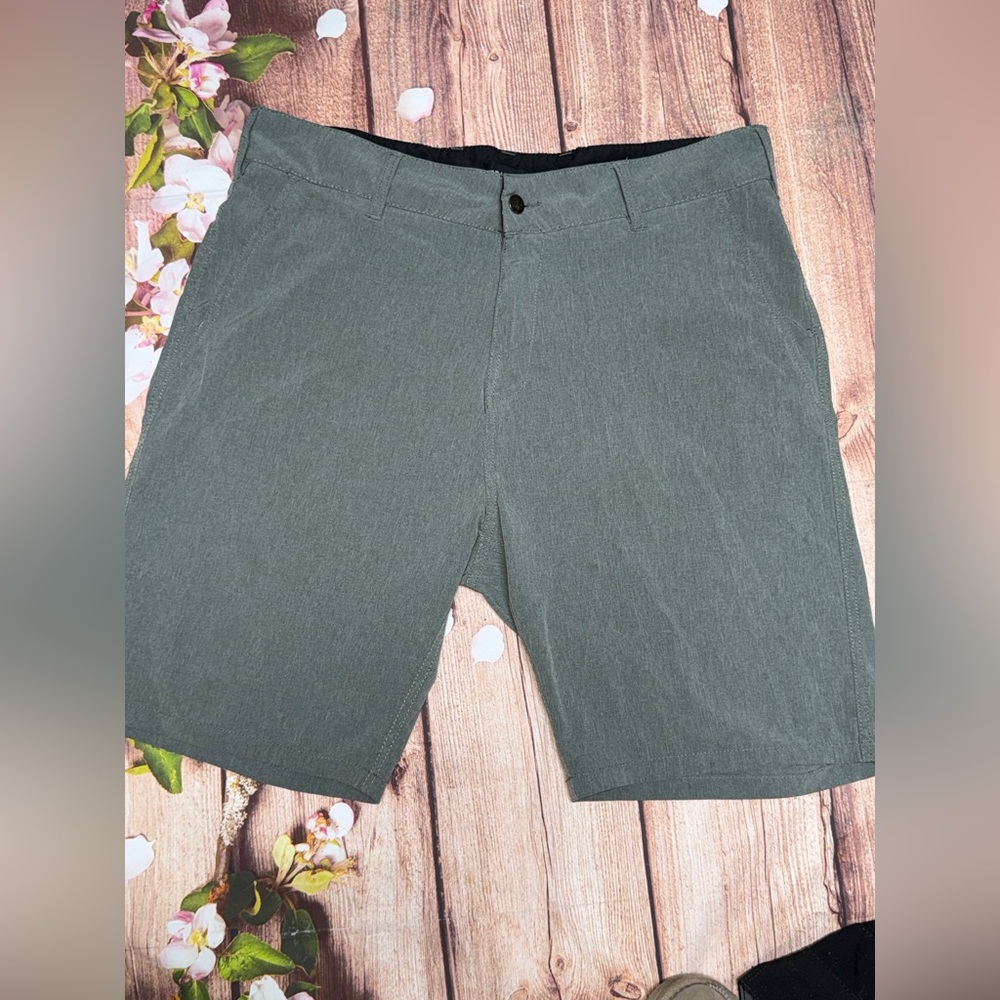 Trunks Classic Men's Charcoal Flat Front Shorts